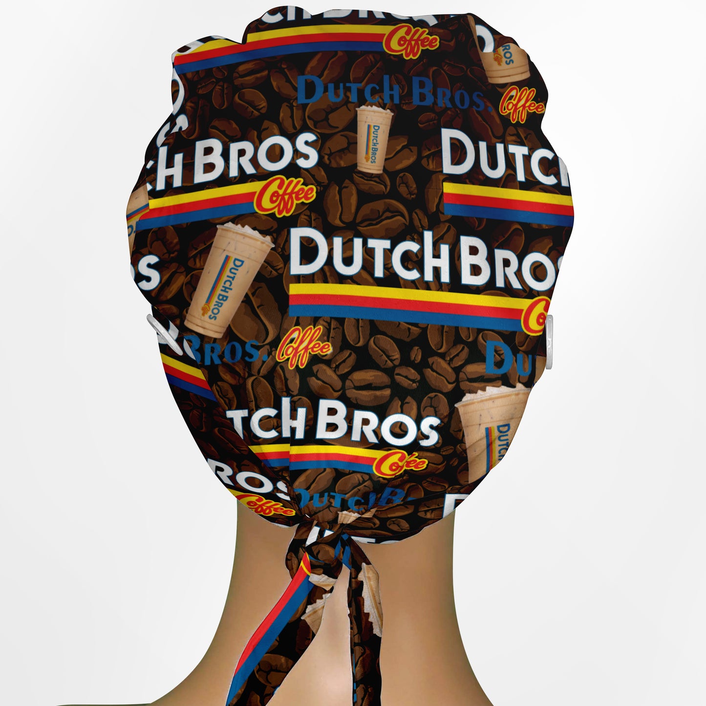 Dutch Bros Low-Tie Surgeon Scrub Cap
