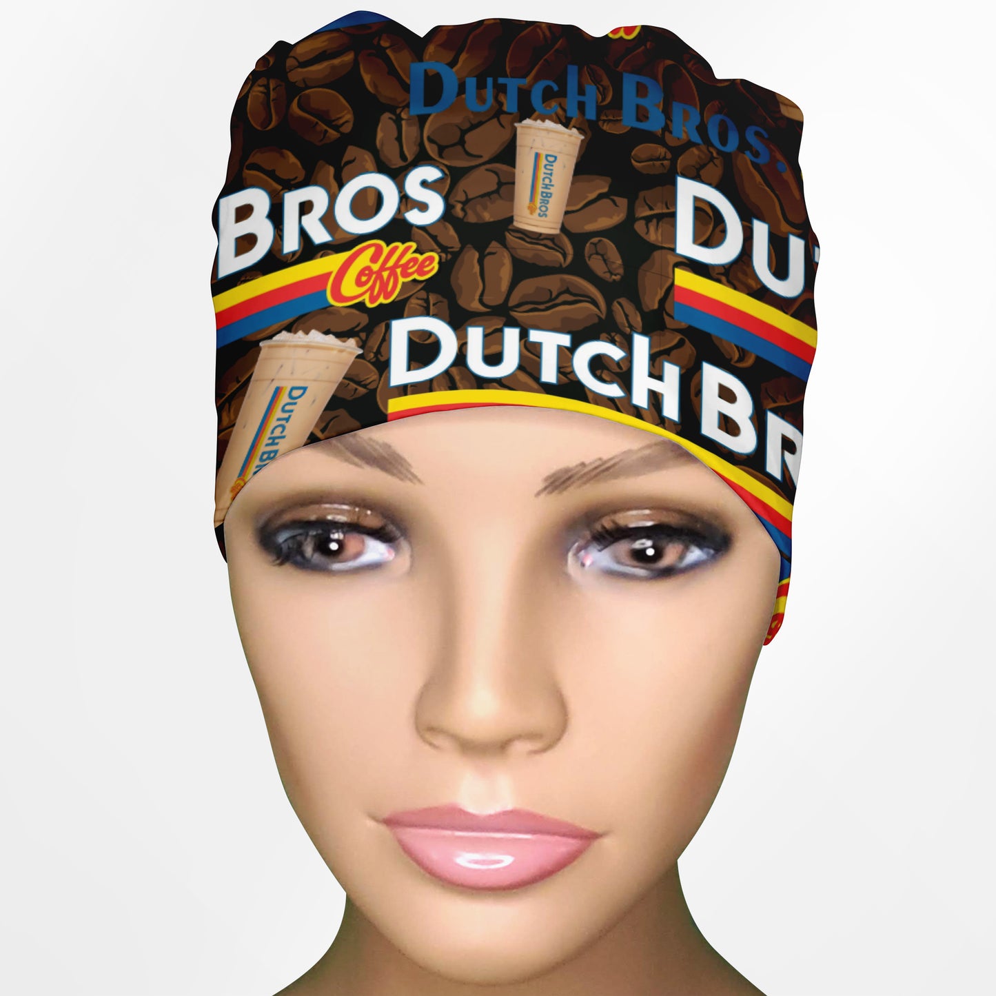 Dutch Bros Low-Tie Surgeon Scrub Cap