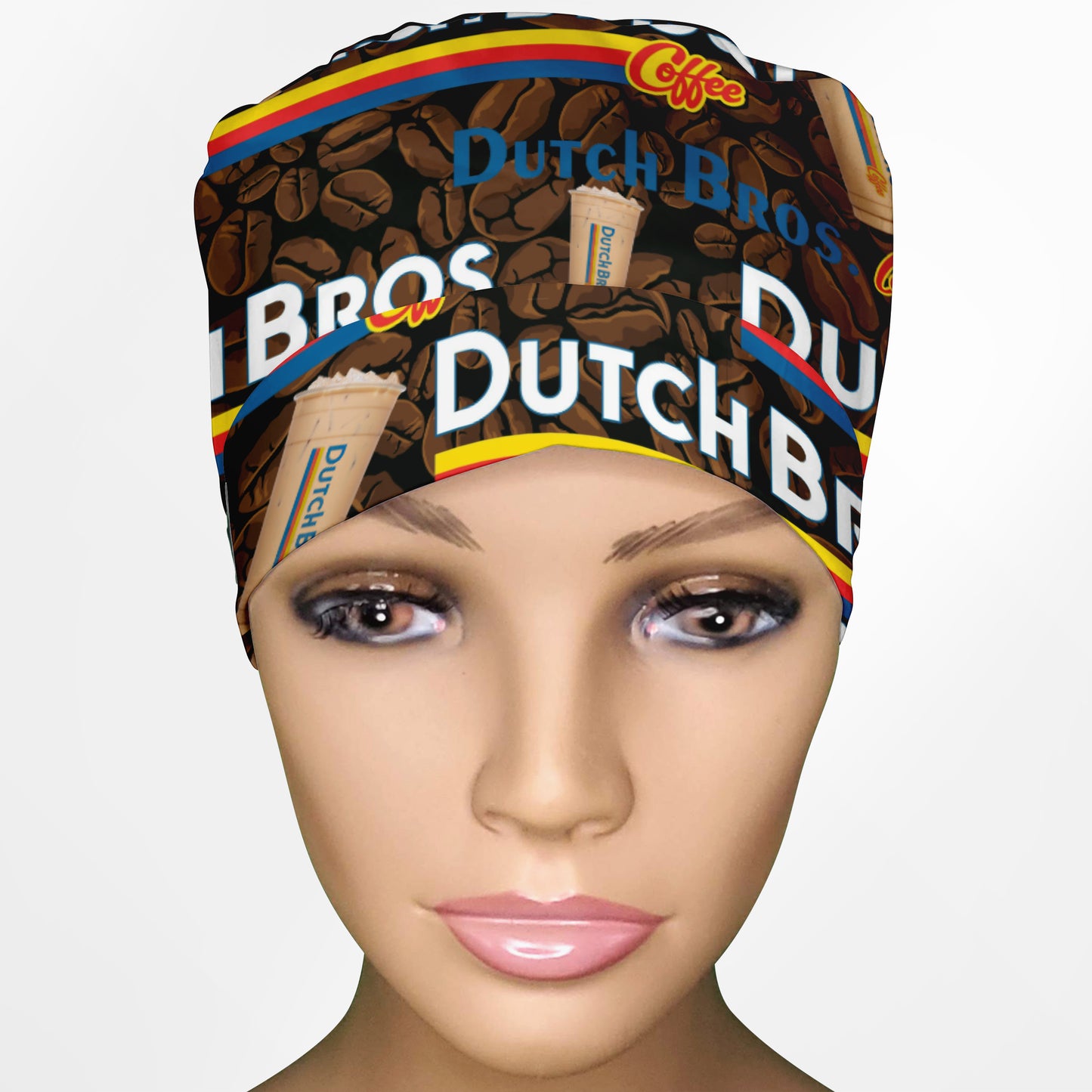 Dutch Bros Ponytail Scrub Cap