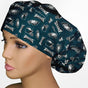 Eagles Logo Bouffant Scrub Cap