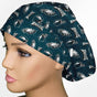 Eagles Logo Euro Scrub Cap