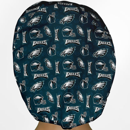 Eagles Logo Euro Scrub Cap