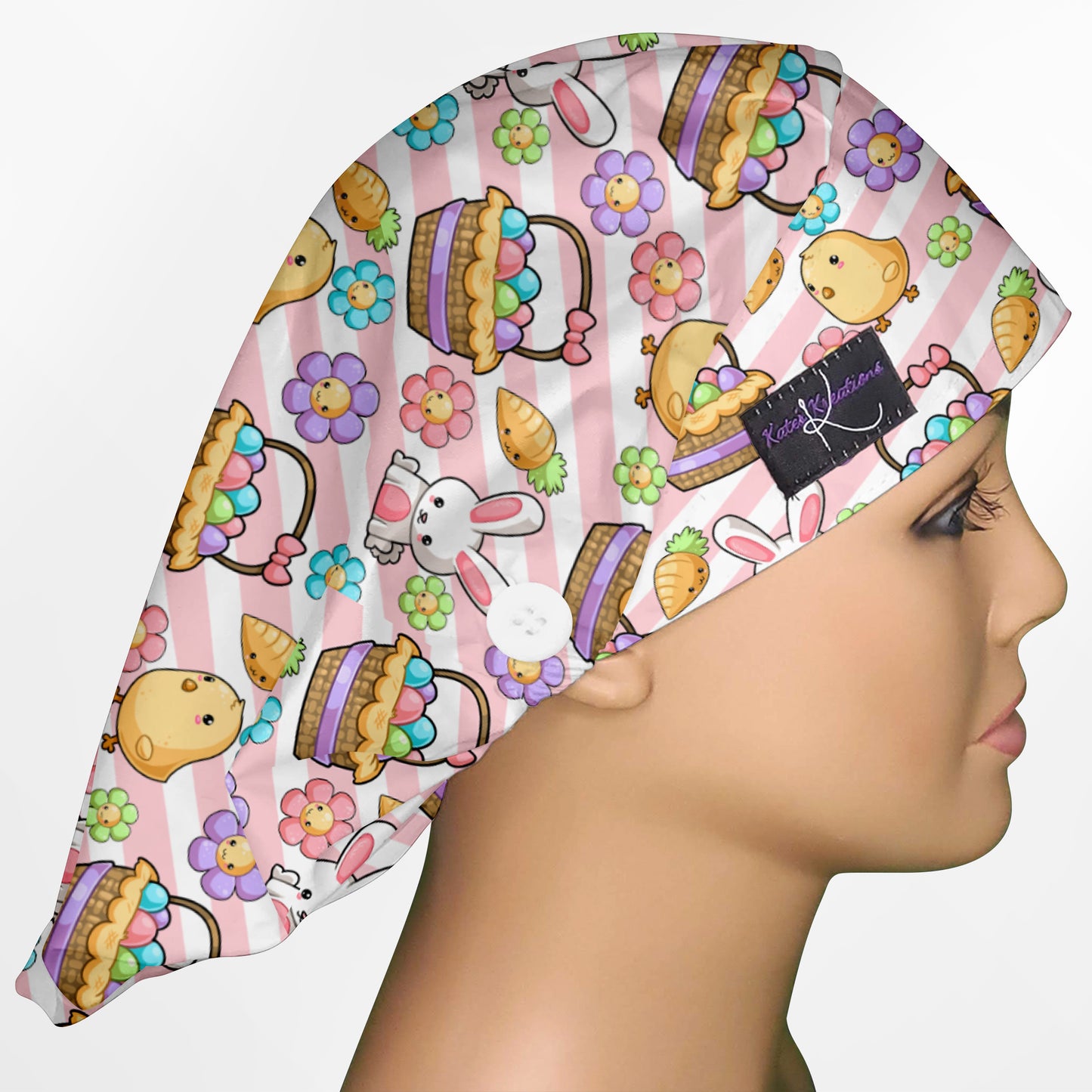Easter Bouffant Scrub Cap