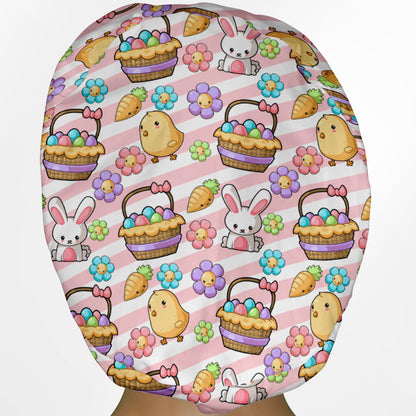 Easter Euro Scrub Cap