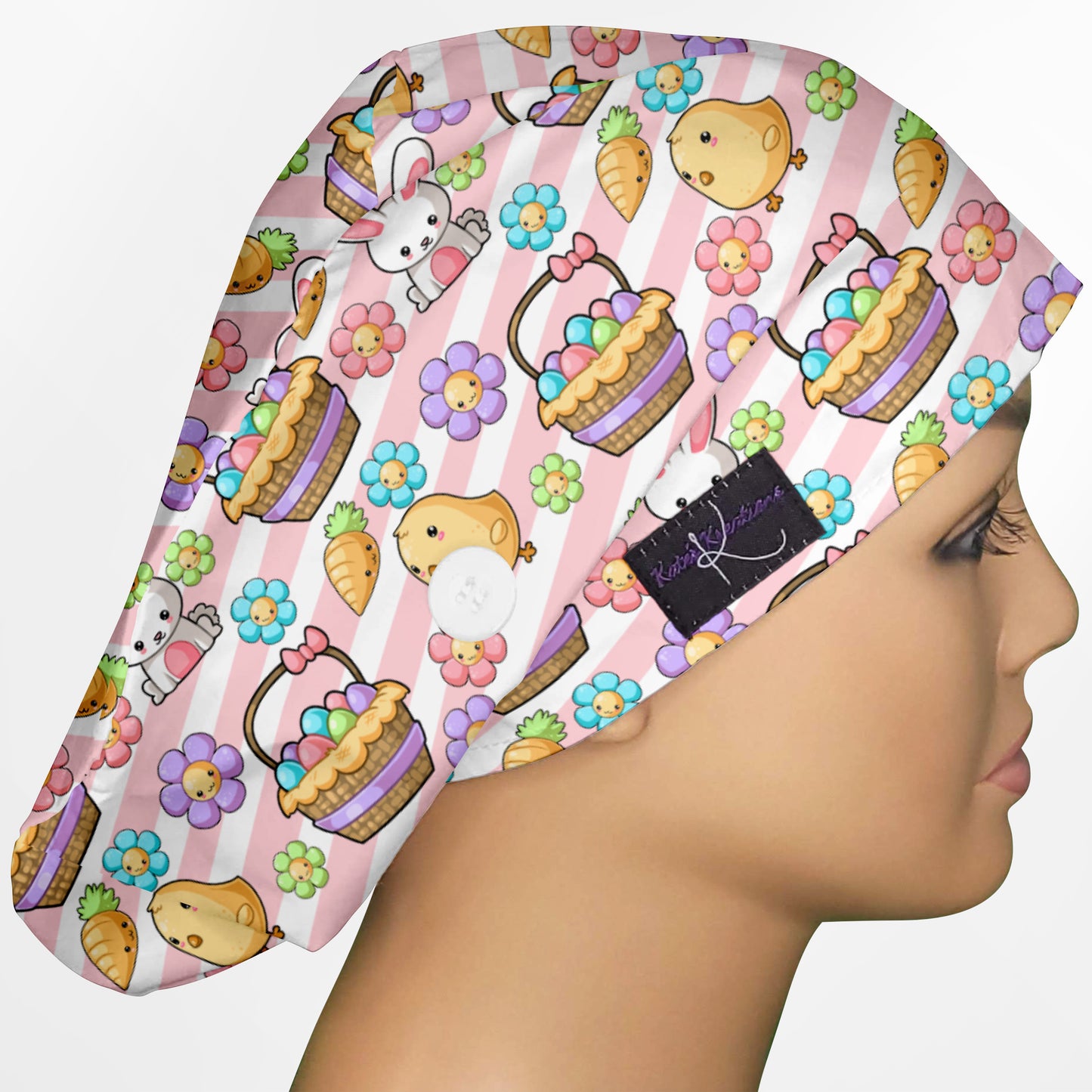 Easter Euro Scrub Cap