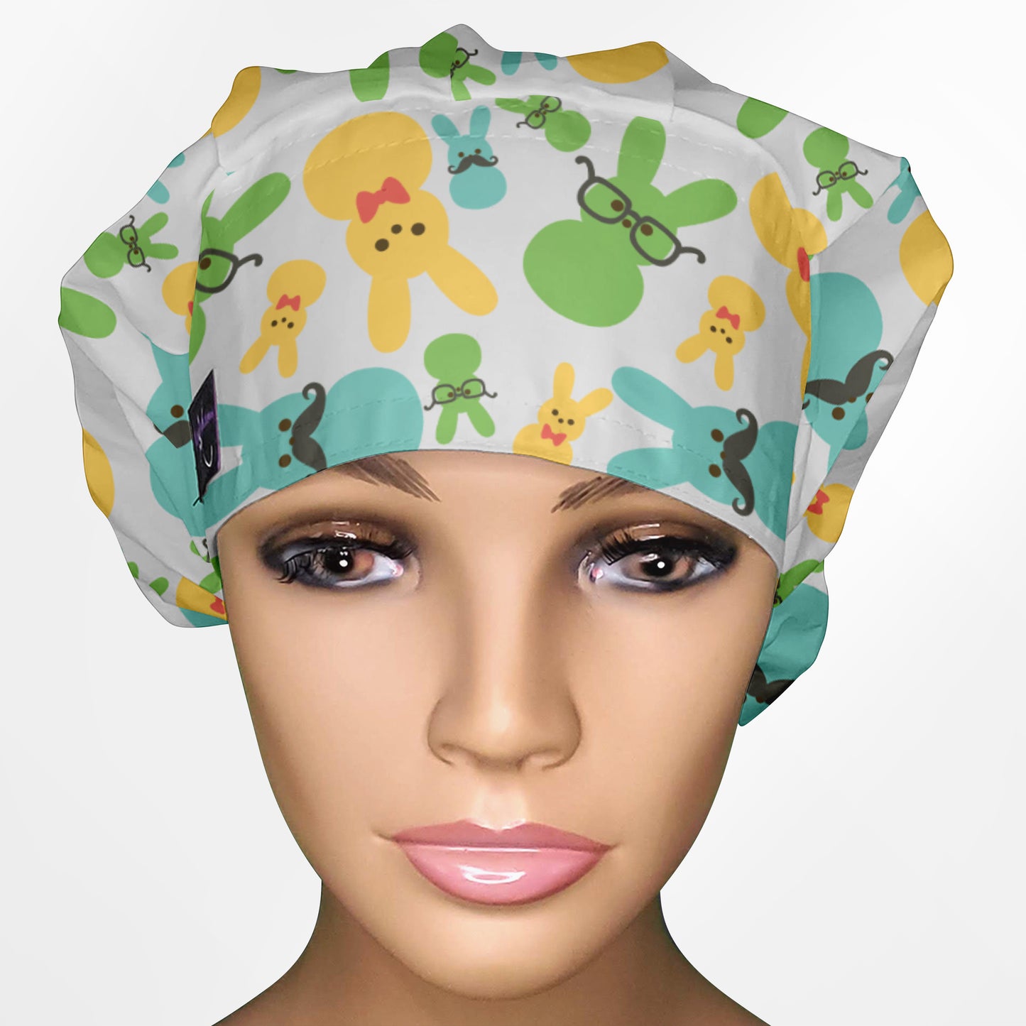 Easter Peeps Bouffant Scrub Cap