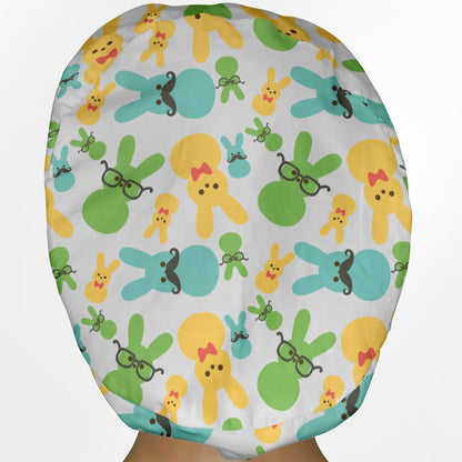 Easter Peeps Euro Scrub Cap