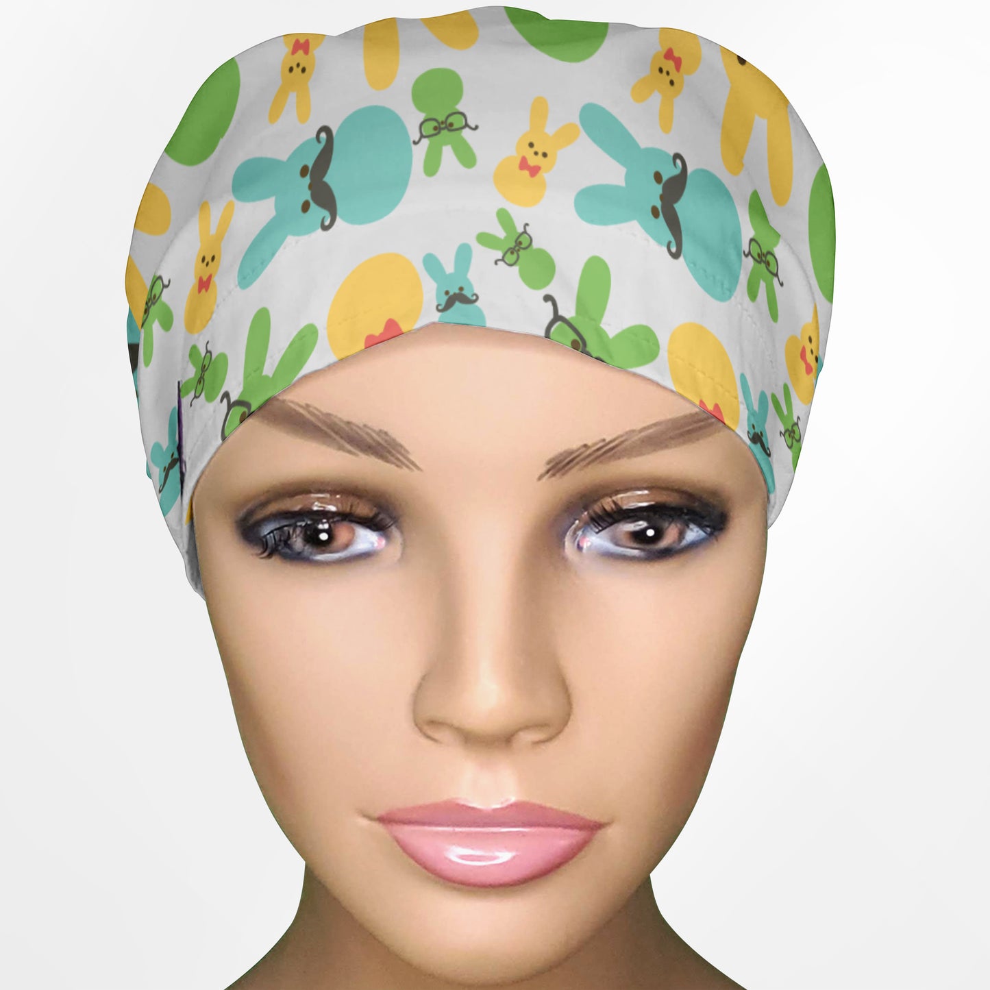 Easter Peeps Euro Scrub Cap