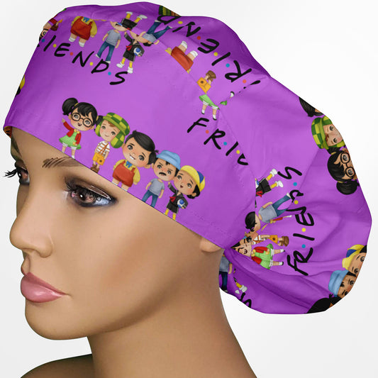 El Chavo Bouffant Scrub Cap
