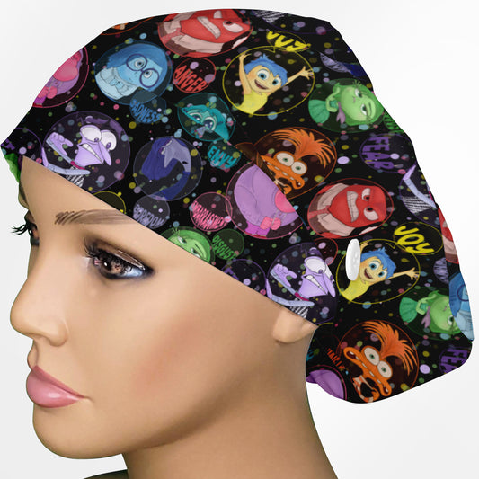 Emotion Bubbles Euro Scrub Cap