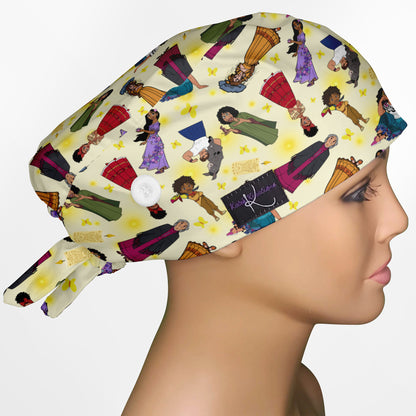 Casita House Low-Tie Surgeon Scrub Cap