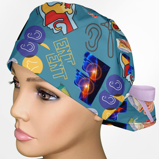 ENT Ponytail Scrub Cap