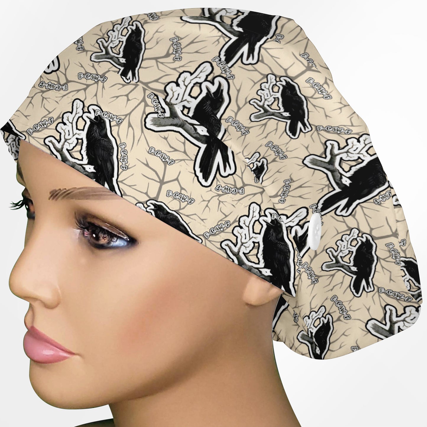 F-Caw-F Euro Scrub Cap