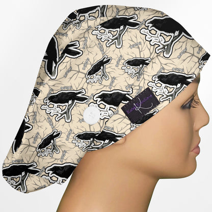 F-Caw-F Euro Scrub Cap