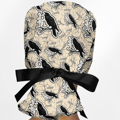 F-Caw-F Ponytail Scrub Cap