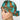 Fall Gnomes Ponytail Scrub Cap