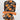 Fall Pumpkins Ponytail Scrub Cap