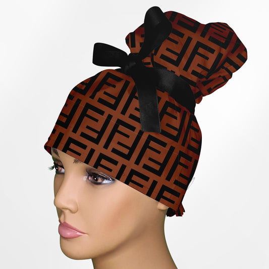 Fay Luxe High Bun Ponytail Scrub Cap