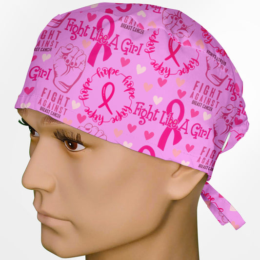 Fight Like A Girl Surgeon Scrub Cap