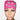 Flamingo Low-Tie Surgeon Scrub Cap