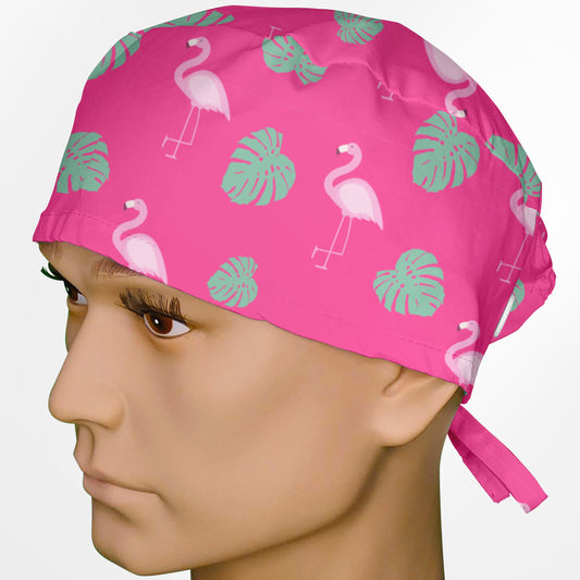 Flamingo Surgeon Scrub Cap