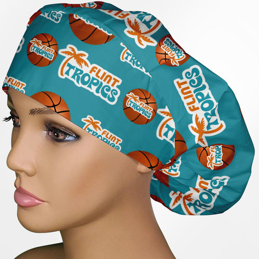 Flint Tropics Bouffant Scrub Cap