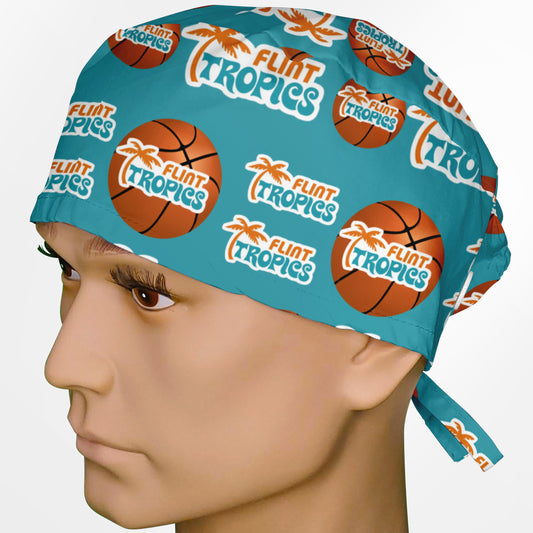 Flint Tropics Surgeon Scrub Cap