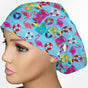 Floaty Summer Euro Scrub Cap