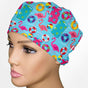 Floaty Summer Low-Tie Surgeon Scrub Cap
