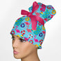 Floaty Summer High Bun Ponytail Scrub Cap
