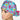Floaty Summer Ponytail Scrub Cap