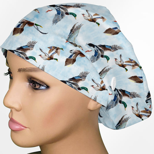 Flying Ducks Euro Scrub Cap