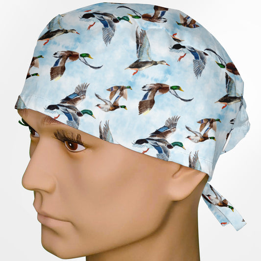Flying Ducks Surgeon Scrub Cap
