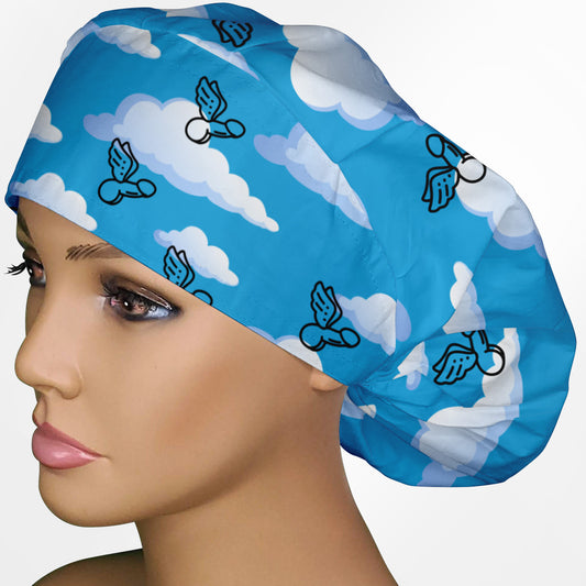 Flying Fucks- Light Bouffant Scrub Cap