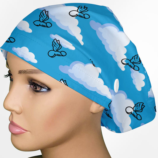 Flying Fucks- Light Euro Scrub Cap