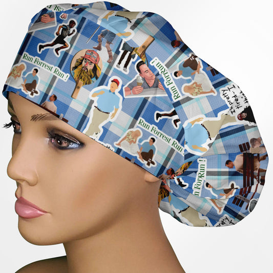 Forest Gump Bouffant Scrub Cap