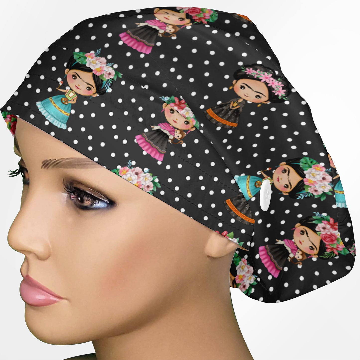 Frida Cute Euro Scrub Cap
