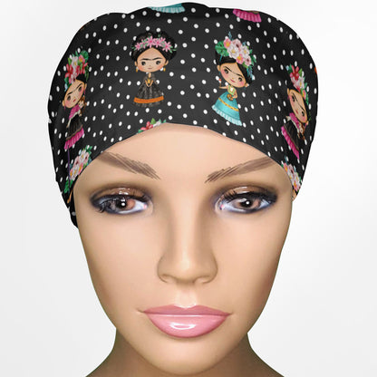 Frida Cute Euro Scrub Cap