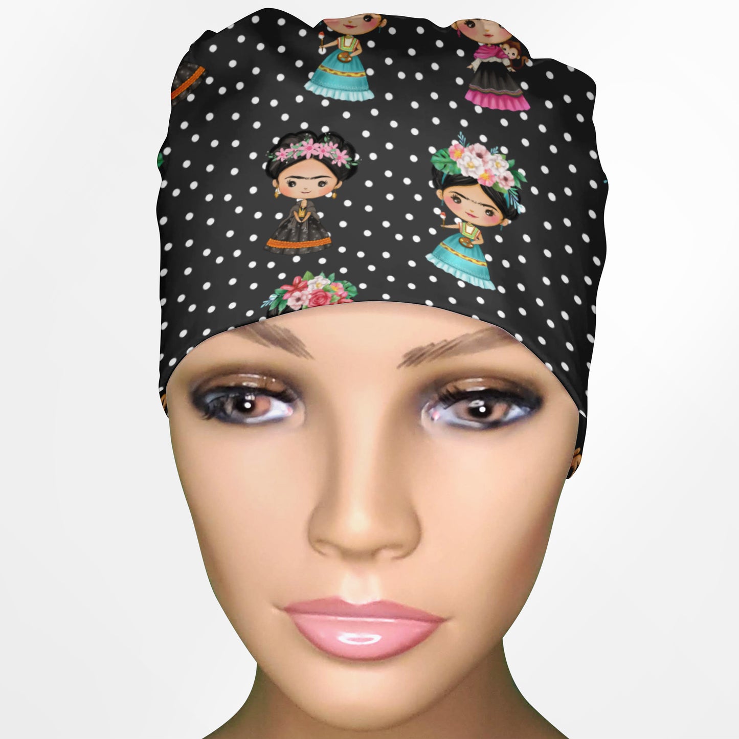 Frida Cute Low-Tie Surgeon Scrub Cap