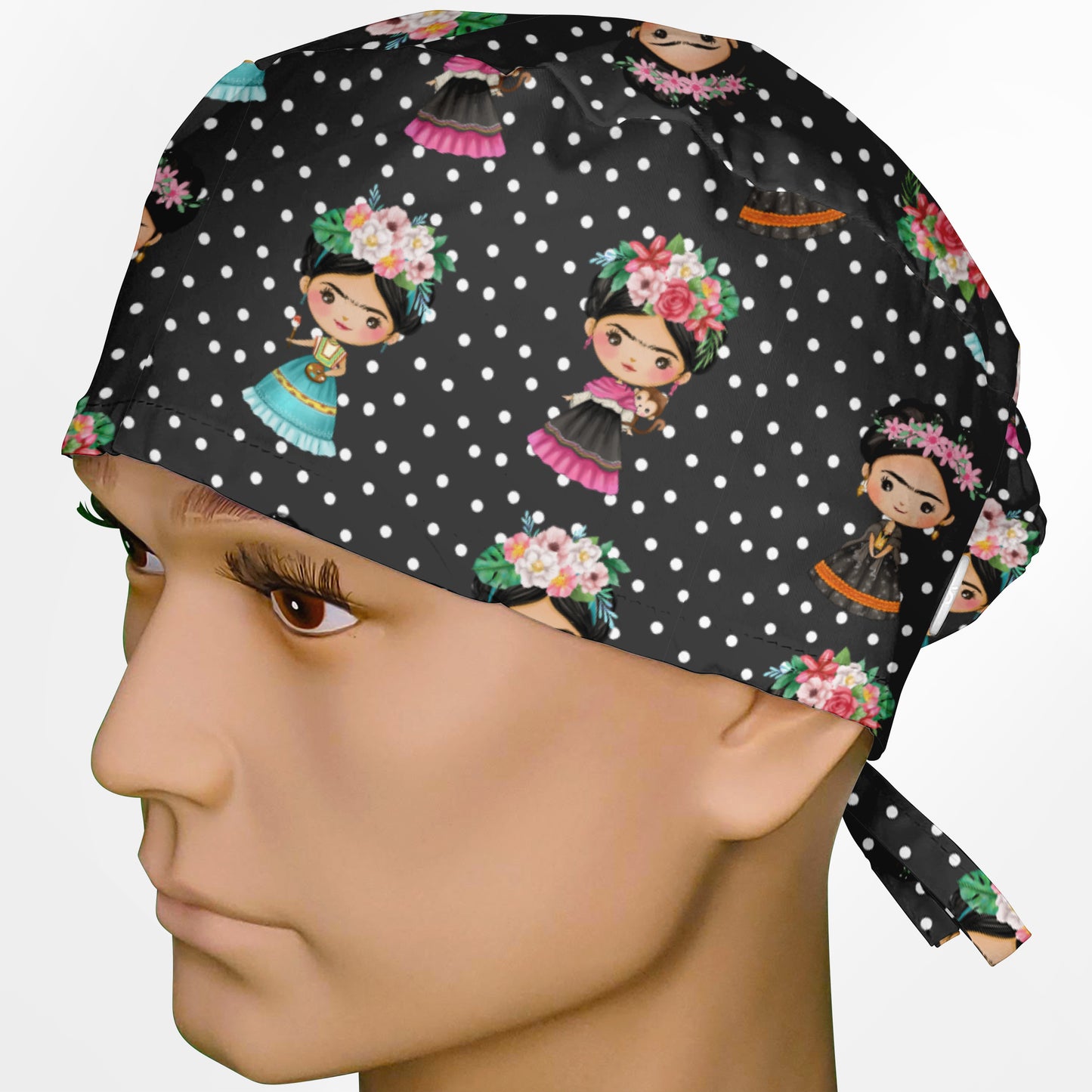 Frida Cute Surgeon Scrub Cap