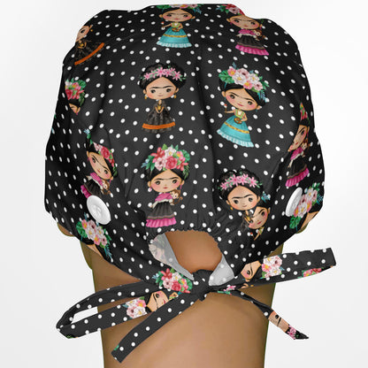 Frida Cute Surgeon Scrub Cap