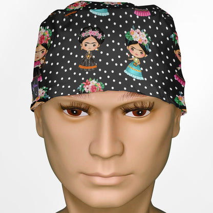 Frida Cute Surgeon Scrub Cap