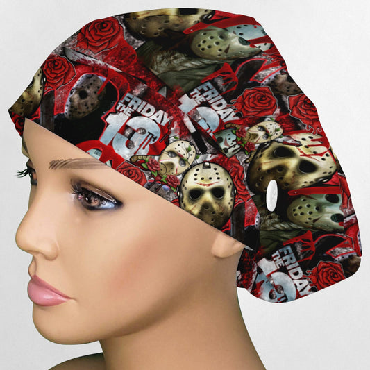 Friday The 13th Euro Scrub Cap