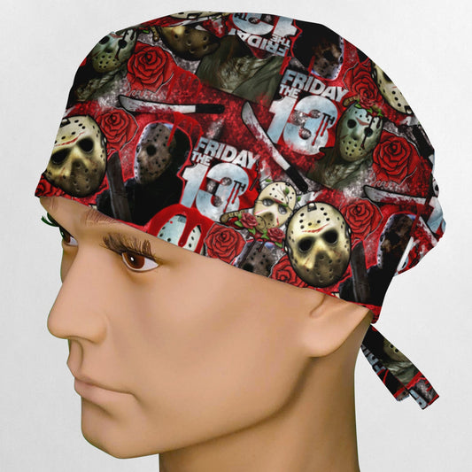 Friday The 13th Surgeon Scrub Cap