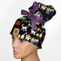Could This Be Any More Iconic? - Black High Bun Ponytail Scrub Cap