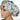 Frosty The Snowman Bouffant Scrub Cap
