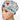 Frosty The Snowman Low-Tie Surgeon Scrub Cap