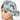 Frosty The Snowman Ponytail Scrub Cap