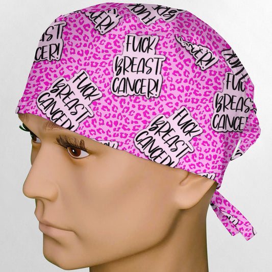 Fuck Breast Cancer Surgeon Scrub Cap