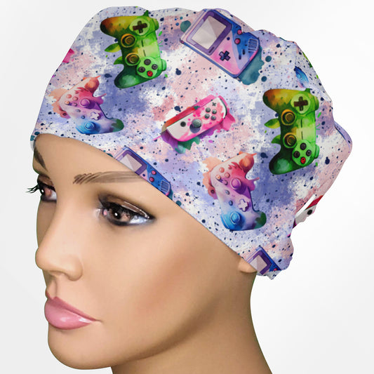 Gamers Low-Tie Surgeon Scrub Cap